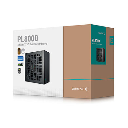 DeepCool PL800D ATX3.0 80 PLUS BRONZE Direct Power Supply 12VHPWR Connector 800 Watts P