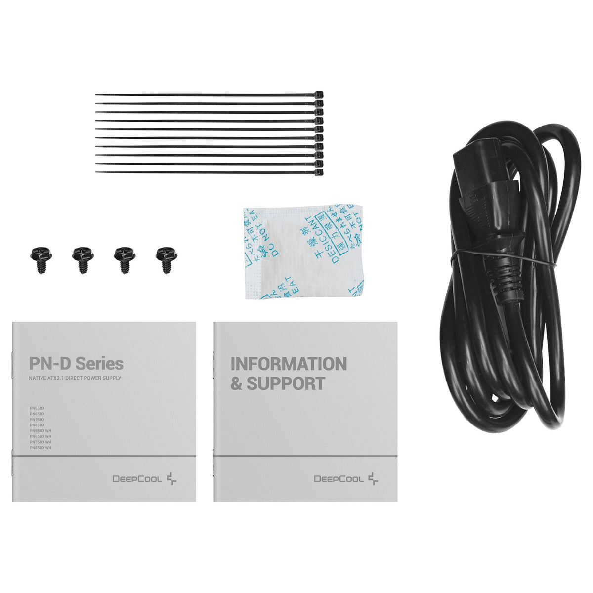 DeepCool PN750Dv2 ATX3.1 80 PLUS Gold Direct 750W Power Supply 120mm Dynamic Hydro Bearin