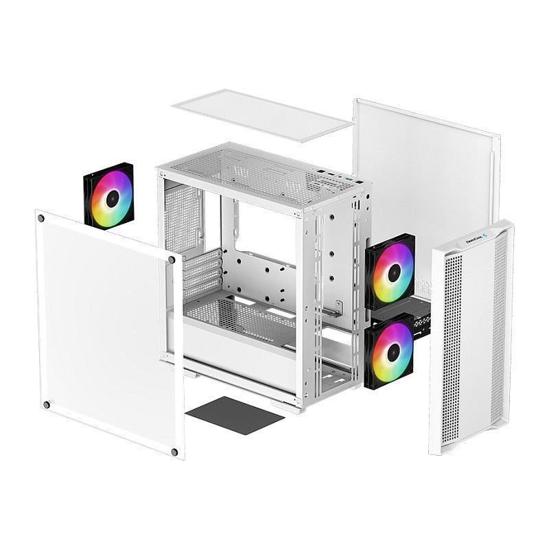 DeepCool CC360 WH ARGB Mini ITX without Power Supply White