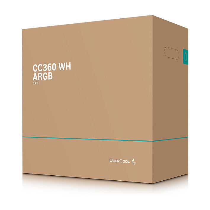 DeepCool CC360 WH ARGB Mini ITX without Power Supply White