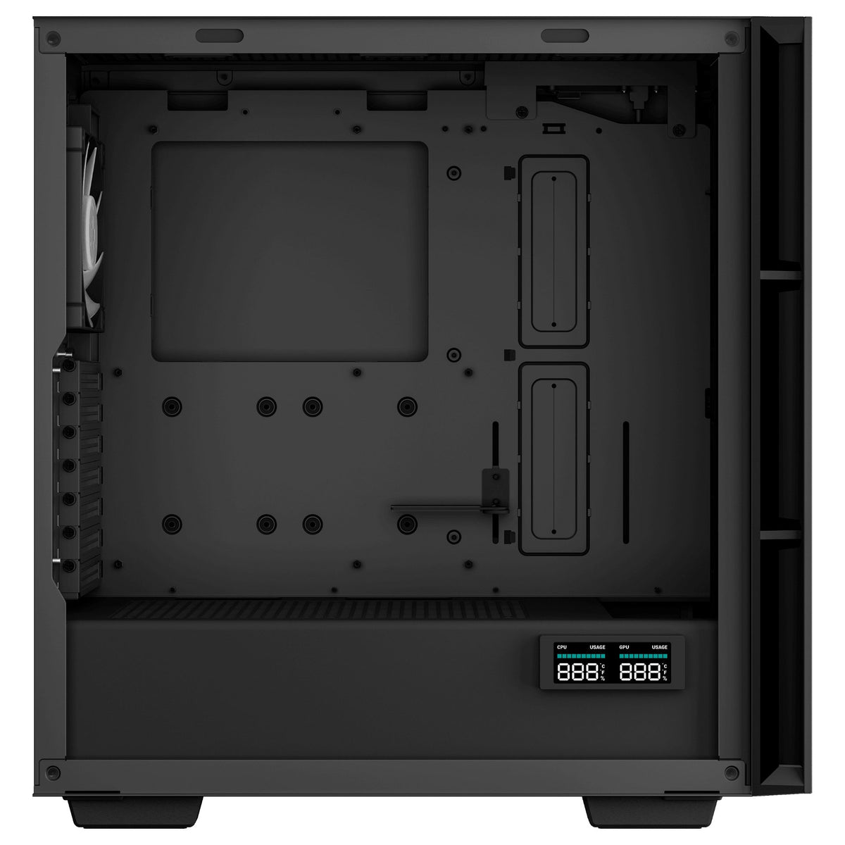 DeepCool CH560 Digital Black Tempered Glass