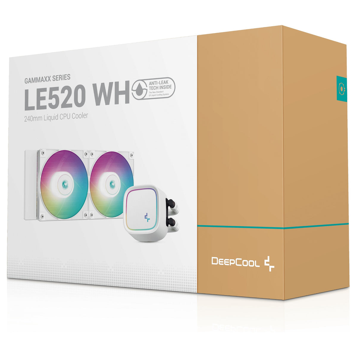 K DeepCool LE520 WH 240mm White