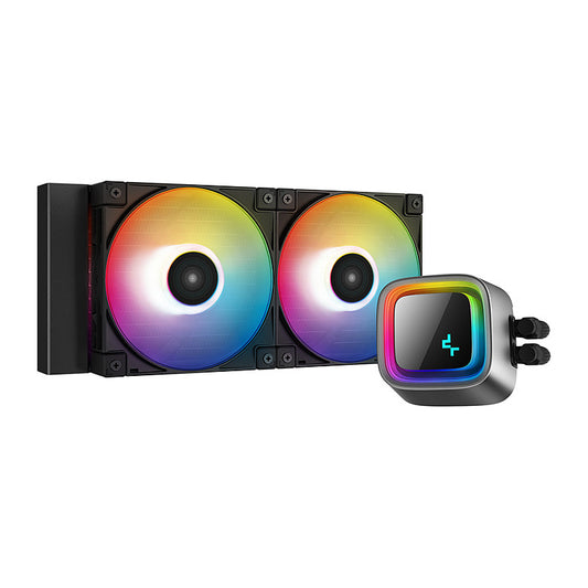 K DeepCool LS520 Processors Liquid Cooling System 1-Pack Black 120mm
