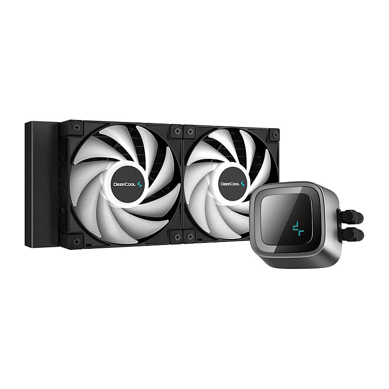 K DeepCool LS520 Processors Liquid Cooling System 1-Pack Black 120mm