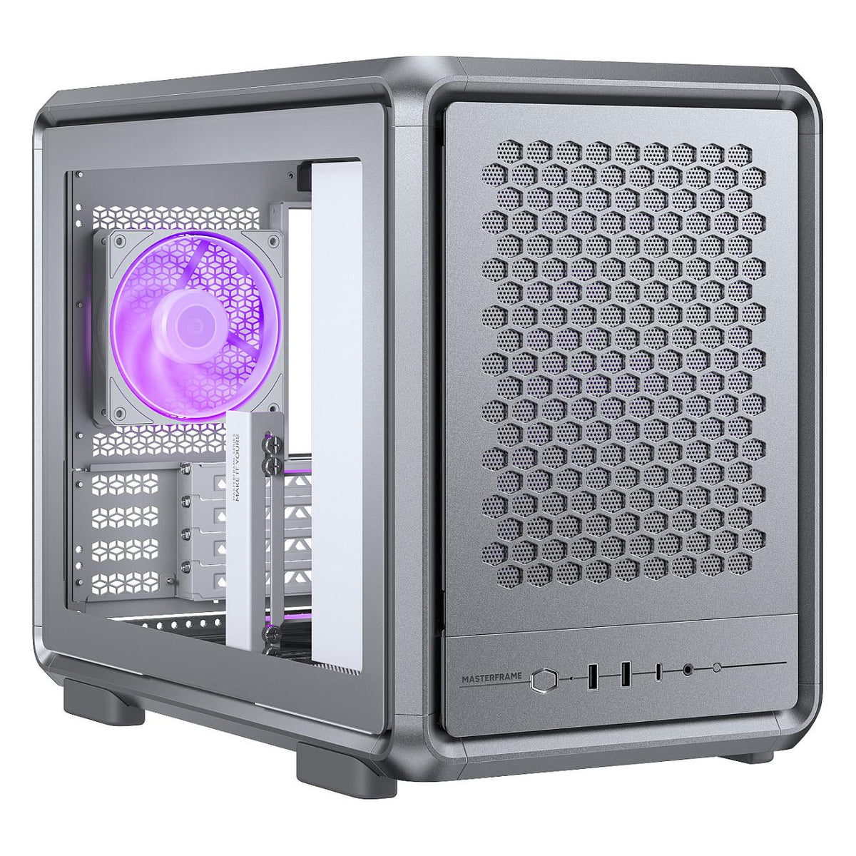 COOLER MASTER MasterFrame 400 Mesh Silver