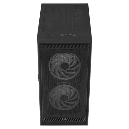 AeroCool Geh Midi Graphite black v3 MicroATX/ATX/MiniITX o.N