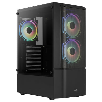 AeroCool Geh Midi Quantum Mesh v3 Black MicroATX/ATX/MiniITX