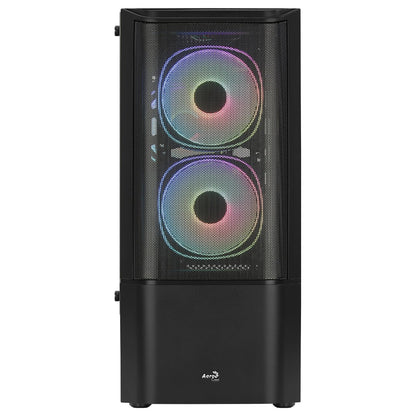 AeroCool Geh Midi Quantum Mesh v3 Black MicroATX/ATX/MiniITX