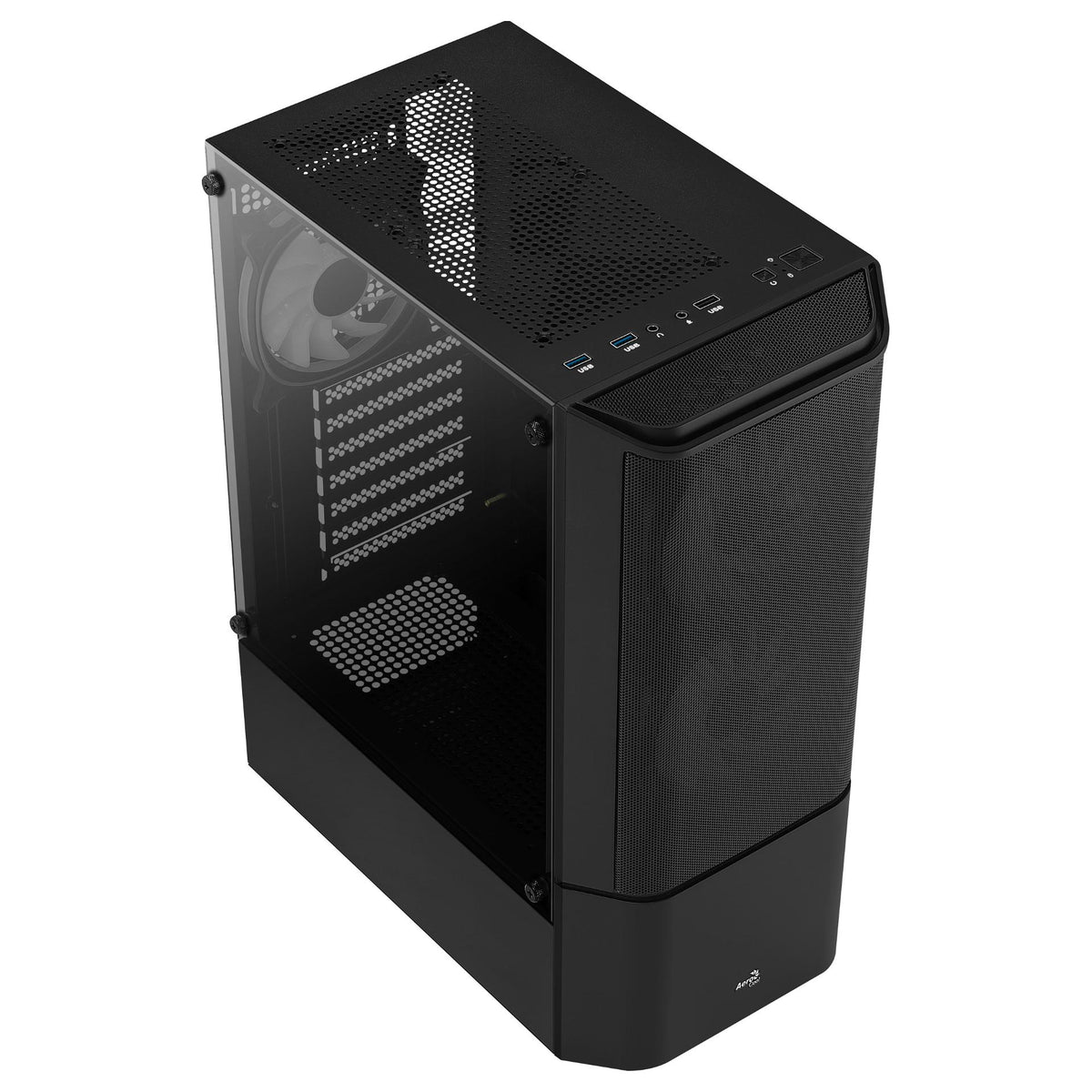 AeroCool Geh Midi Quantum Mesh v3 Black MicroATX/ATX/MiniITX