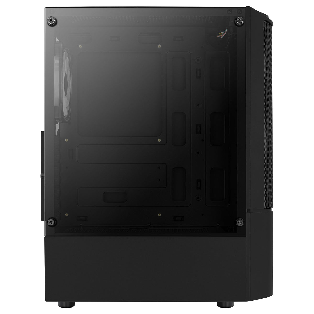 AeroCool Geh Midi Quantum Mesh v3 Black MicroATX/ATX/MiniITX