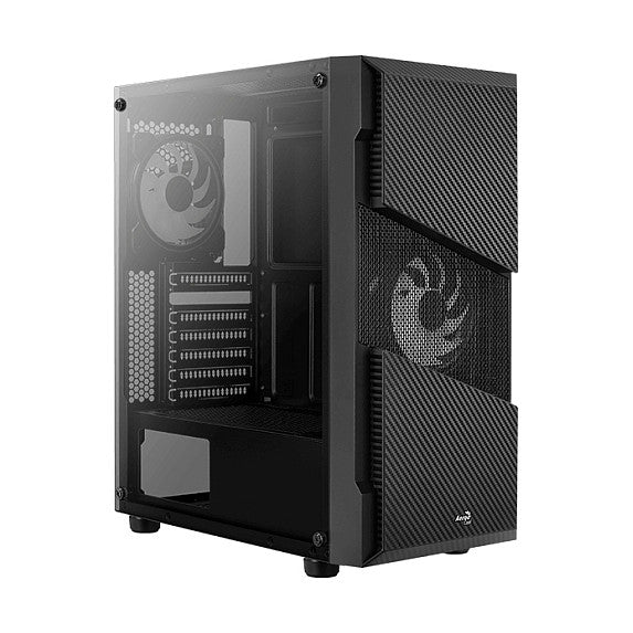 AeroCool Geh Midi Menace RGB/TG Black MicroATX/ATX/MiniITX