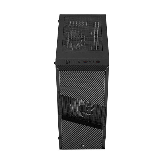 AeroCool Geh Midi Menace RGB/TG Black MicroATX/ATX/MiniITX