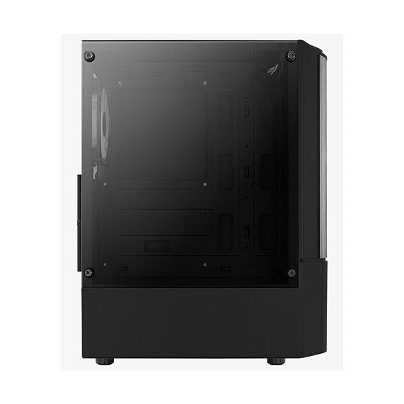 AeroCool Geh Midi Quantum v3 Black MicroATX/ATX/MiniITX