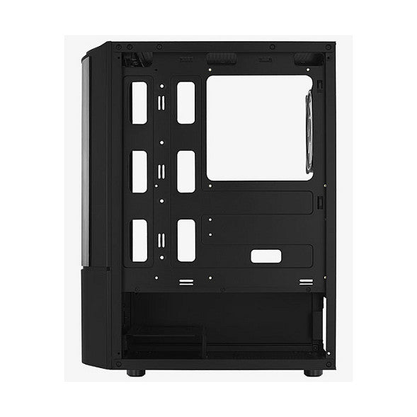 AeroCool Geh Midi Quantum v3 Black MicroATX/ATX/MiniITX