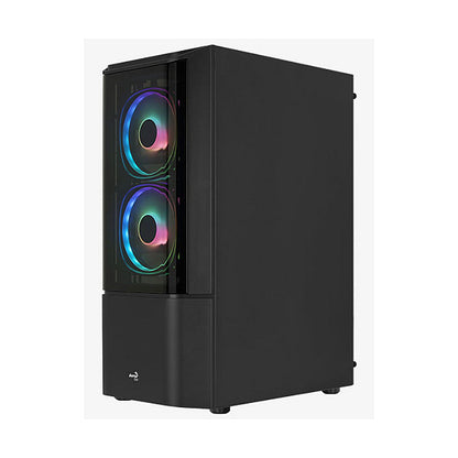 AeroCool Geh Midi Quantum v3 Black MicroATX/ATX/MiniITX