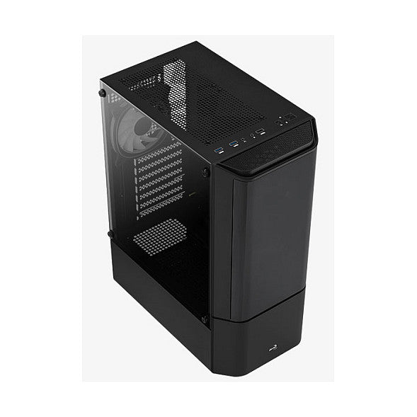 AeroCool Geh Midi Quantum v3 Black MicroATX/ATX/MiniITX