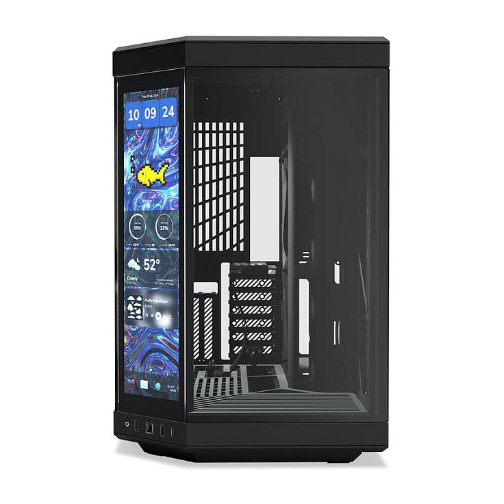 HYTE Y70 Midi Tower Touch Infinite Pitch Black
