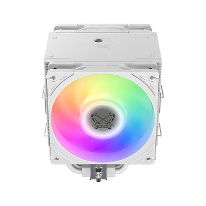 K Scythe Mugen 6 Dual Fan White ARGB Edition (wei, 120 mm)