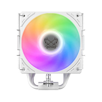 K Scythe Mugen 6 Dual Fan White ARGB Edition (wei, 120 mm)