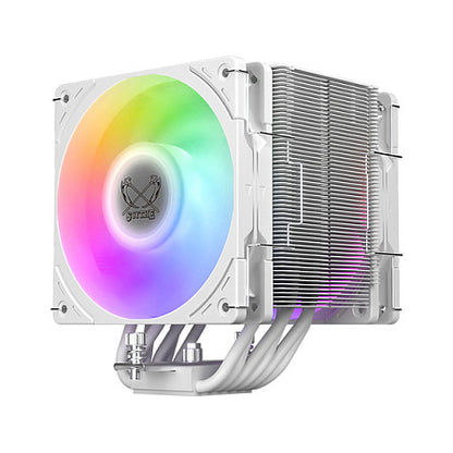 K Scythe Mugen 6 Dual Fan White ARGB Edition (wei, 120 mm)