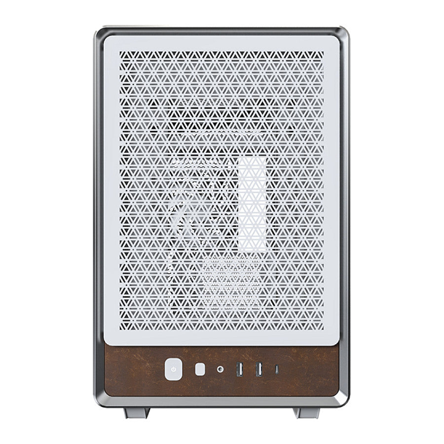 Montech Heritage 30 Pro (weiß/braun, Tempered Glass)