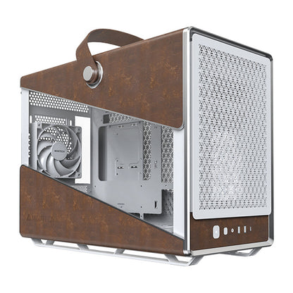 Montech Heritage 30 Pro (weiß/braun, Tempered Glass)
