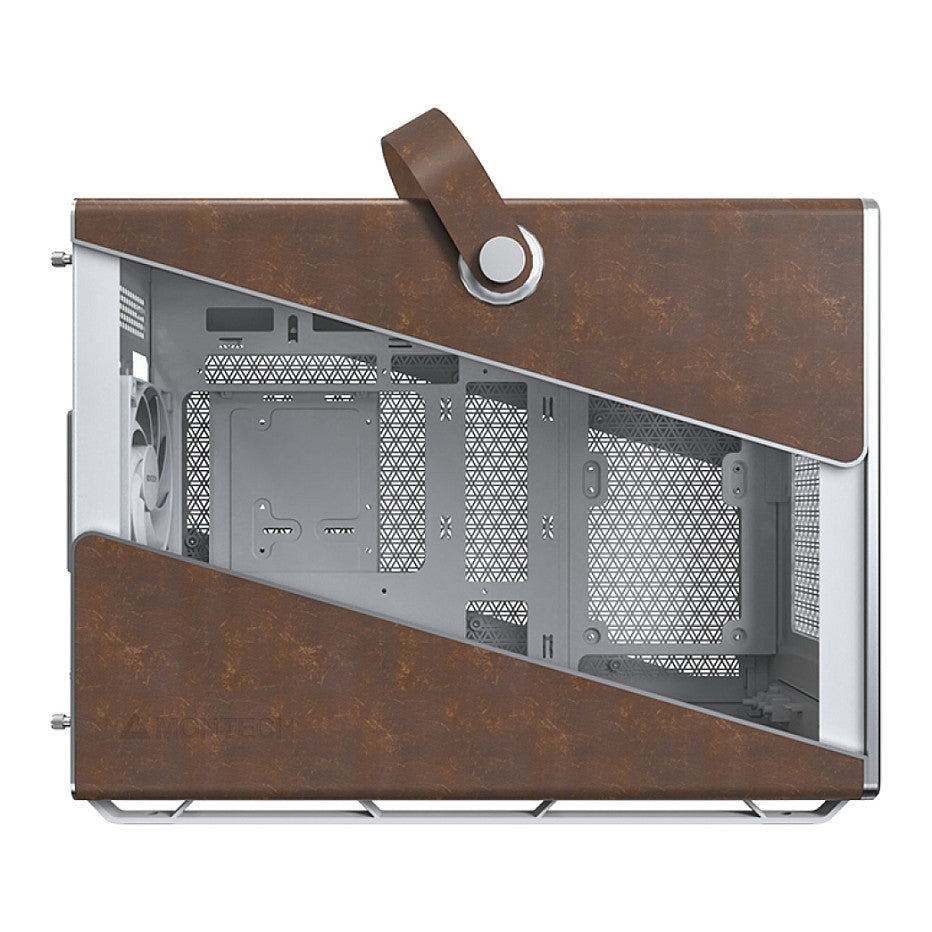 Montech Heritage 30 Pro (weiß/braun, Tempered Glass)