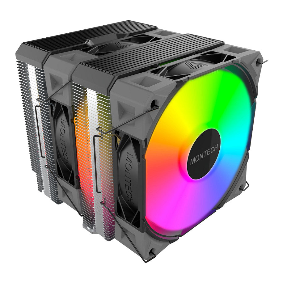 Montech NX600 ARGB (schwarz, 120 mm)