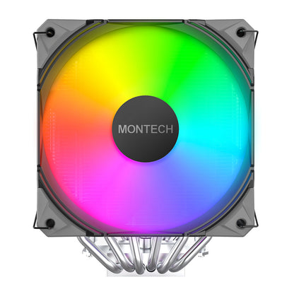 Montech NX600 ARGB (schwarz, 120 mm)