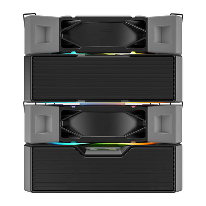Montech NX600 ARGB (schwarz, 120 mm)