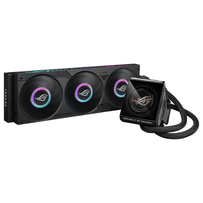 K ASUS ROG STRIX LC IV 360 ARGB LCD BLACK