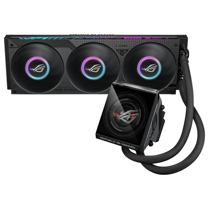 K ASUS ROG STRIX LC IV 360 ARGB LCD BLACK