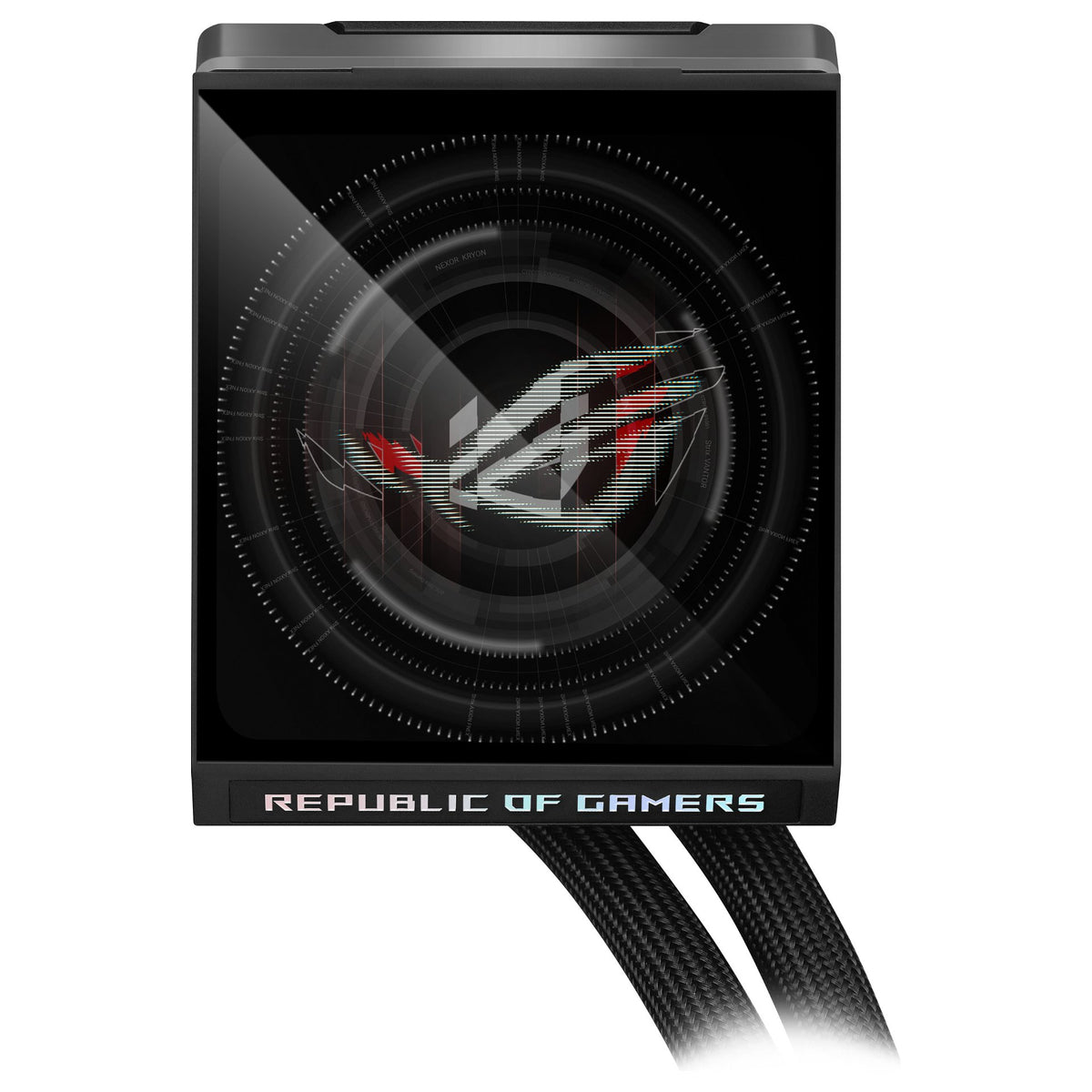 K ASUS ROG STRIX LC IV 360 ARGB LCD BLACK