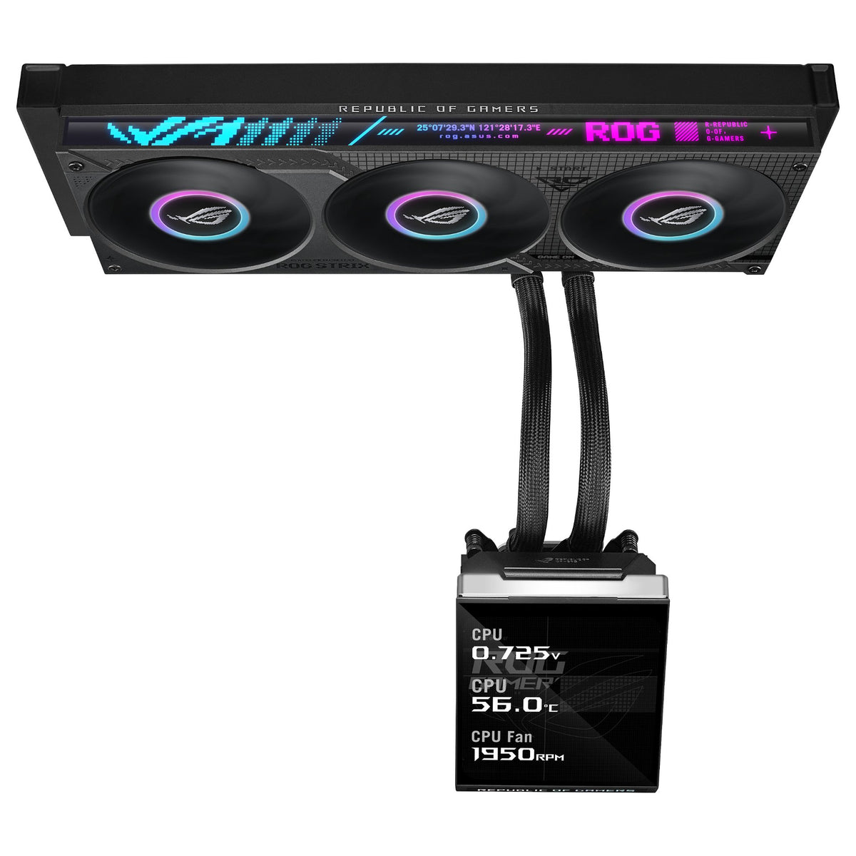 K ASUS ROG STRIX SLC IV 360 ARGB LCD BLACK