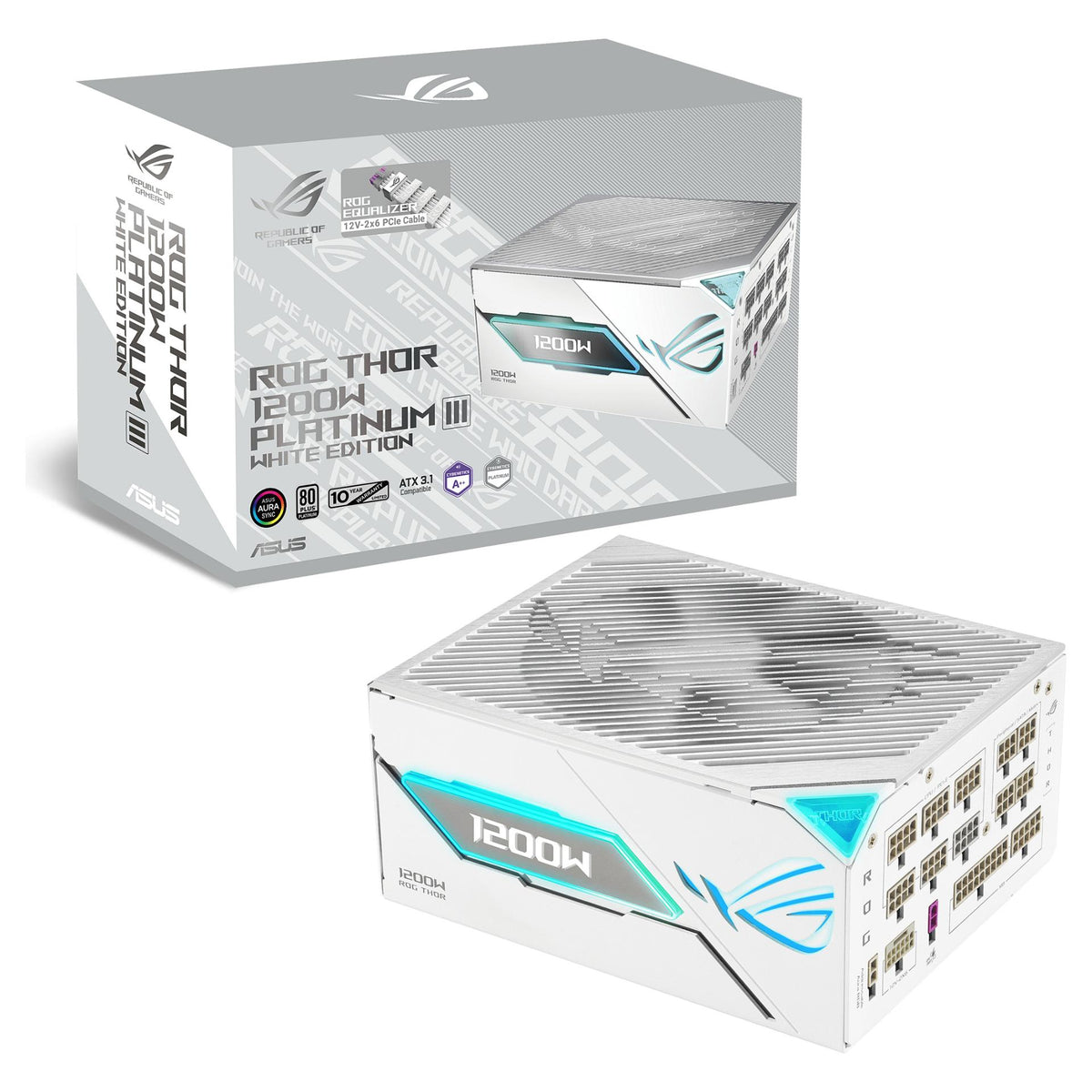 ASUS Netzteil ROG-THOR-1200P3-WHT-GAMING-E 1200W 80+ Platin