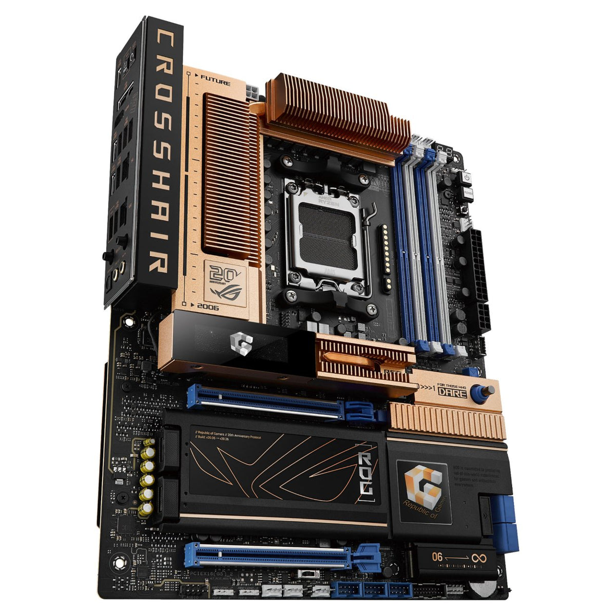ASUS ROG CROSSHAIR 2006 X870E WIFI7 ATX Mainboard AM5 HDMI