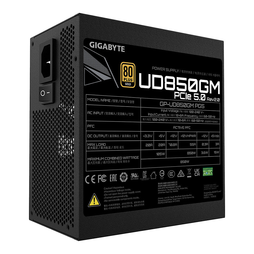 Gigabyte Netzteil UD850GM PG5 V2 850Watt
