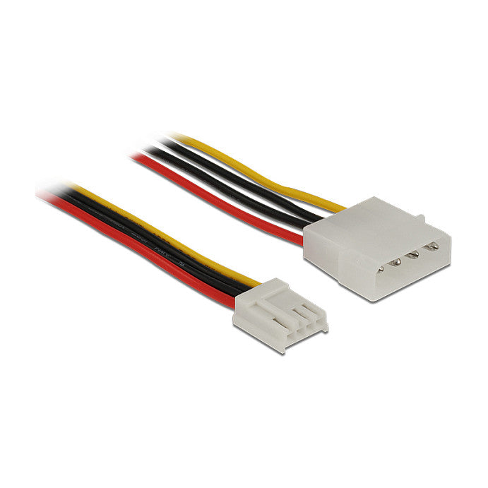 Stromkabel 4 Pin Stecker > 4 Pin Floppy Buchse 60 cm