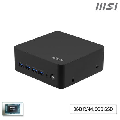 MSI Cubi Z AI 8M Barebone Mini PC R9-8945HS 0GB No-OS