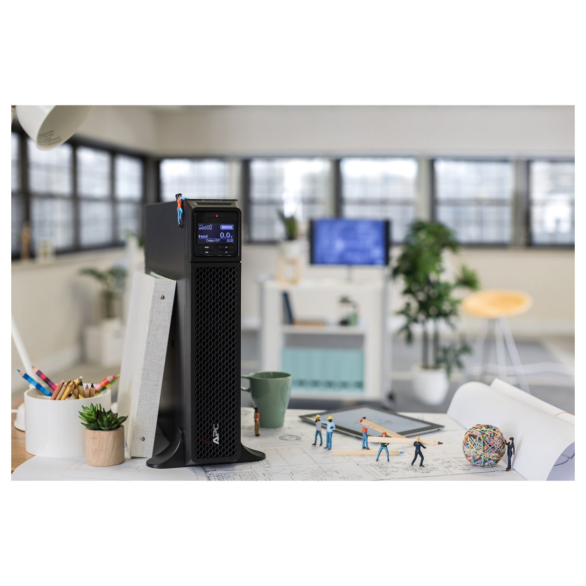 APC Smart-UPS SRT 3000VA UPS AC 208/240V 2700Watt 3000VA 1-phase USB output connectors 10 2,4m cord Black