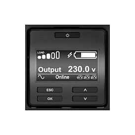APC Smart-UPS SRT 3000VA UPS AC 208/240V 2700Watt 3000VA 1-phase USB output connectors 10 2,4m cord Black