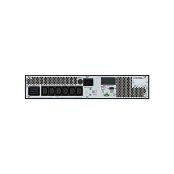 APC Easy UPS On-Line UPS Rack extended runtime AC 220/230/240V 2700Watt 2000VA 1-phase lead acid USB serial oc 7 4U EU BK RAL 7010