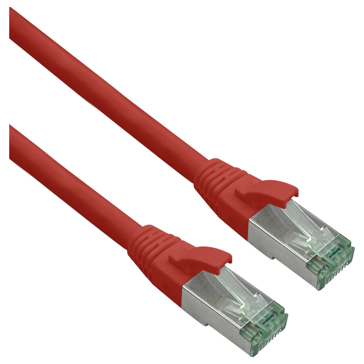 helos Patchkabel Cat.6a Superflex Cat.7 Rohkabel GHMT AWG 26/7 rot 5,0m