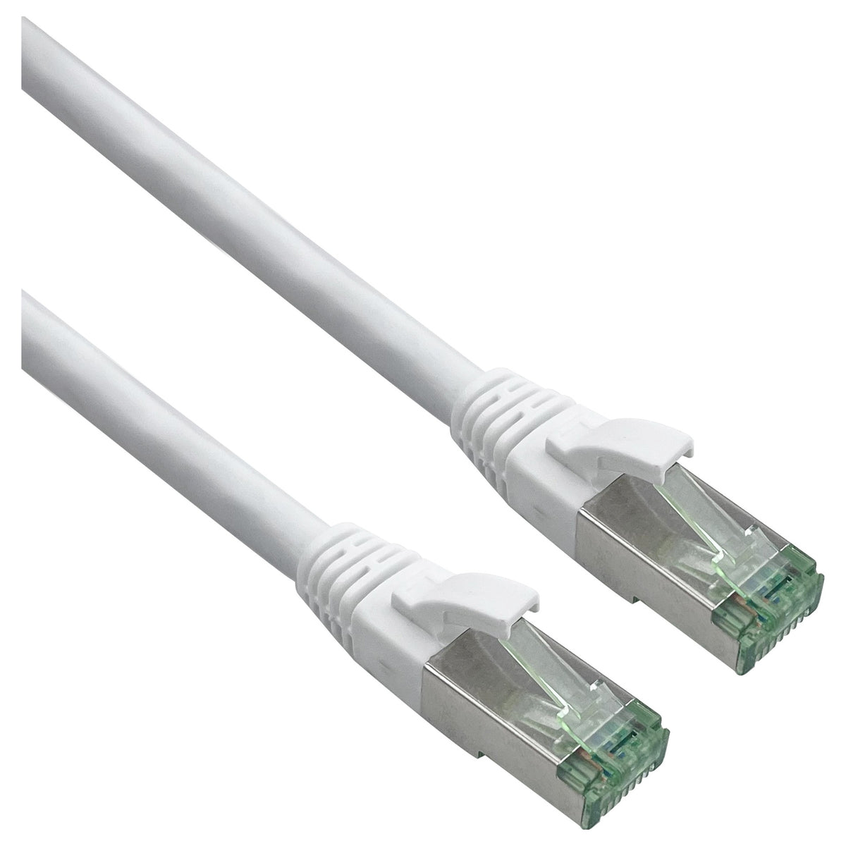 helos Patchkabel Cat.6a Superflex Cat.7 Rohkabel GHMT AWG 26/7 weiss 30,0m