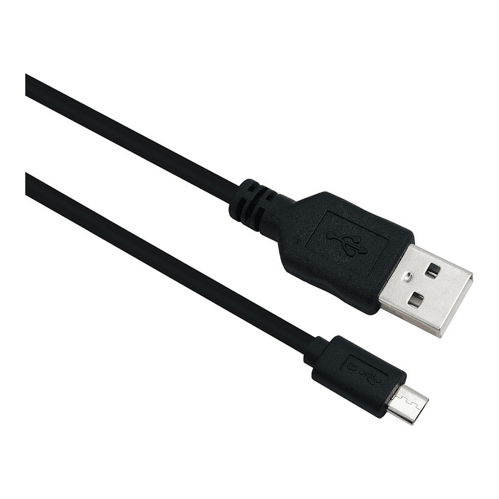 helos Anschlusskabel, USB 2.0 A Stecker/Micro-B Stecker, 3,0m, schwarz