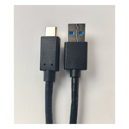helos USB Type-C auf USB-3.2 Lade-/Datenkabel, 1 m, schwarz