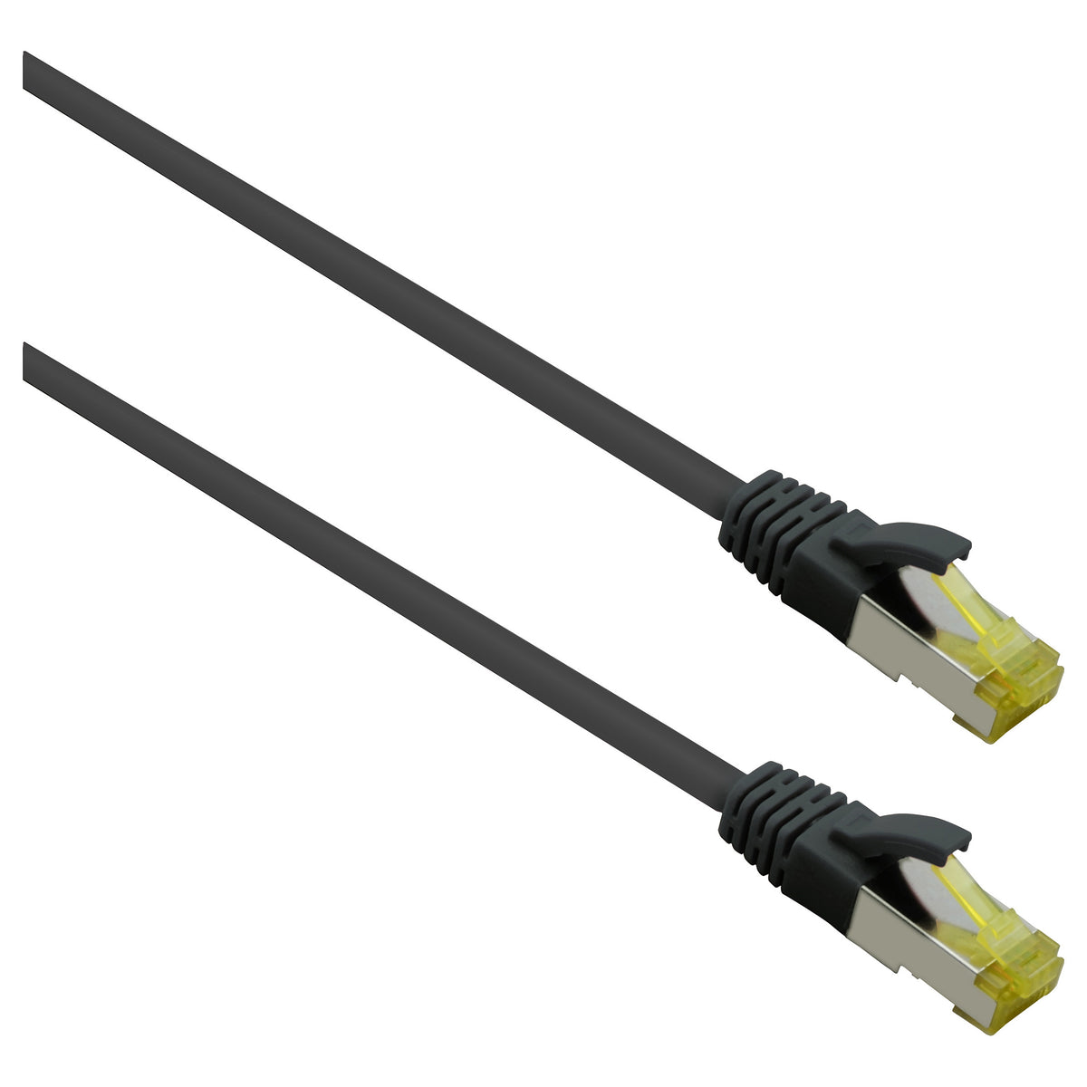 helos Patchkabel Cat.6a Superflex GHMT AWG 27/7 schwarz 3,0m