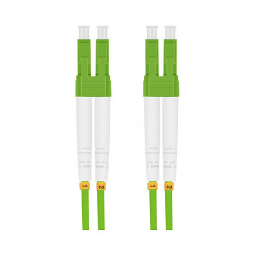 helos LWL OM5 Patchkabel Duplex LSZH 2,0mm LC/LC lindgrn 5,0m