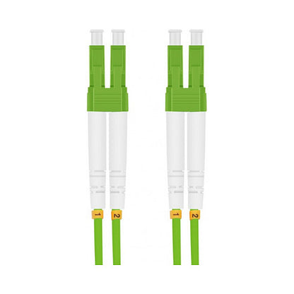 helos LWL OM5 Patchkabel Duplex LSZH 2,0mm LC/LC lindgrn 5,0m