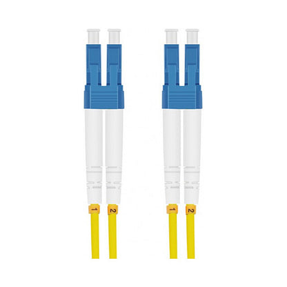 helos LWL OS2 Patchkabel Duplex LSZH 3,0mm LC/LC gelb 15,0m